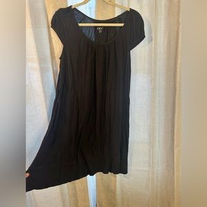 Short Sleeve DKNY Black Size Small Dress